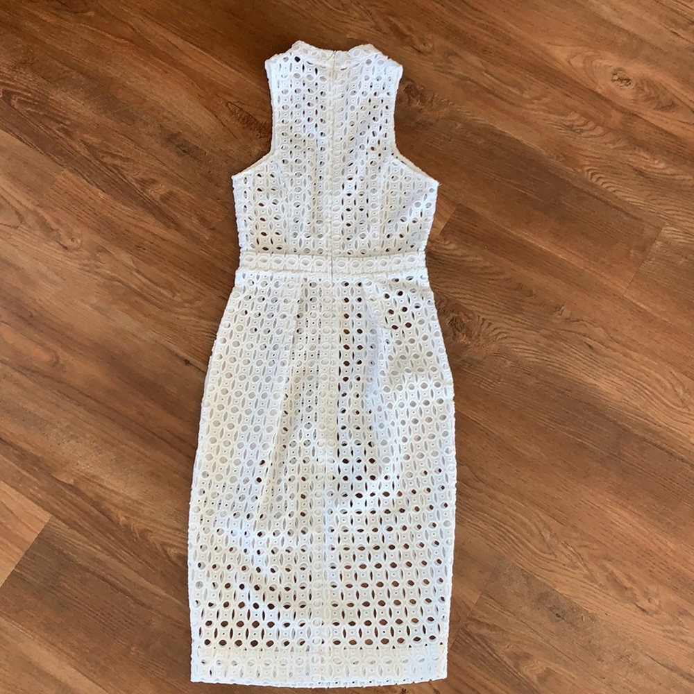 NICHOLAS Mock Neck Sleeveless Pencil Dress - Picture 11 of 14